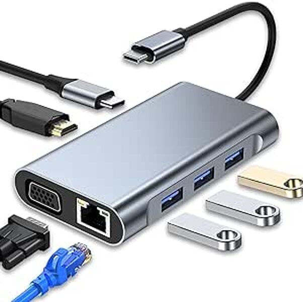 USB C adapteris 7in1 